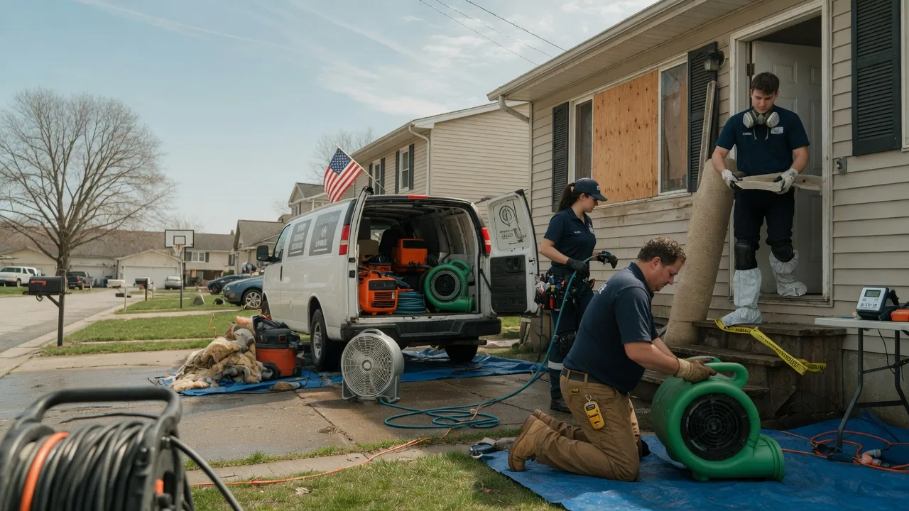 Water Damage Restoration in Punxsutawney, PA near me
